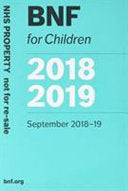 BNF for Children 2018-2019