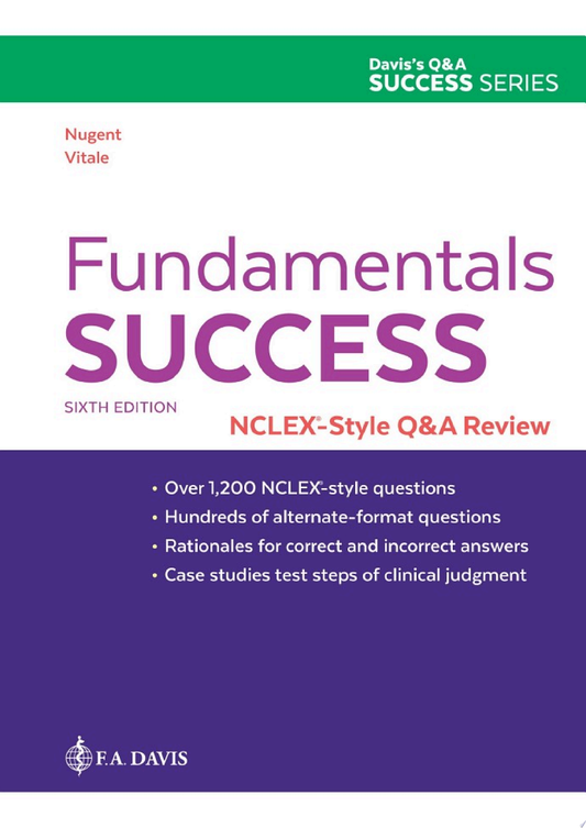 Pharmacology Success: A Q&A Review Applying Critical Thinking to Test Taking, 2nd Edition